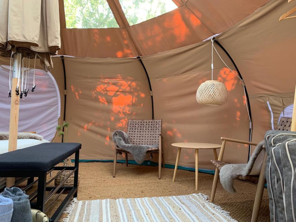Romantic Luxus Glamping 1 Idestrup Eksteriør billede