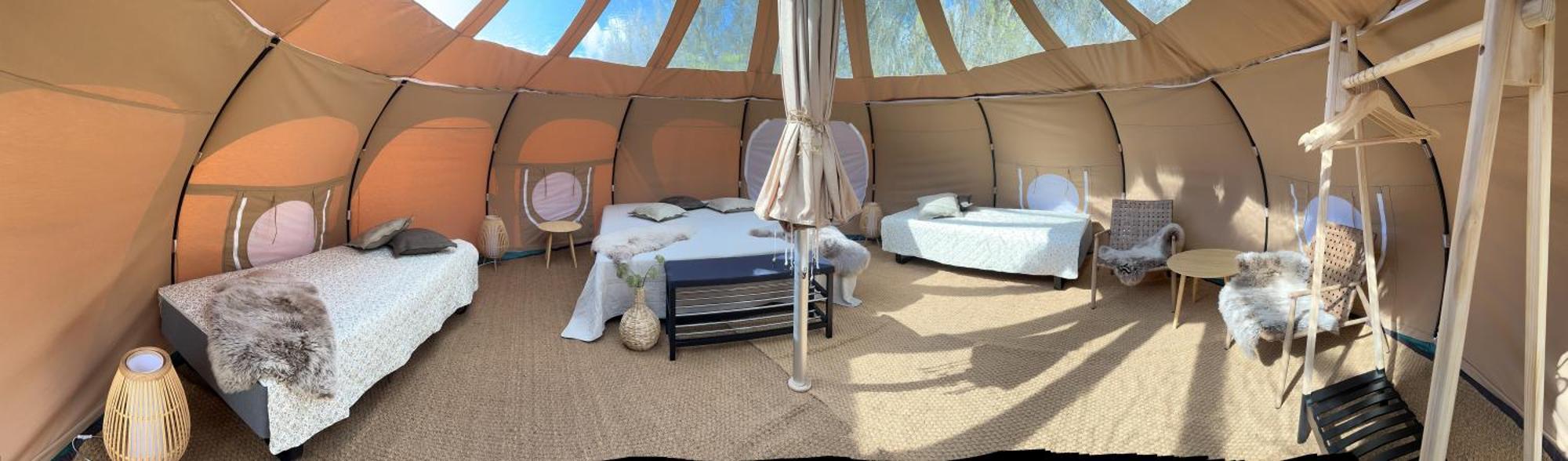 Romantic Luxus Glamping 1 Idestrup Eksteriør billede