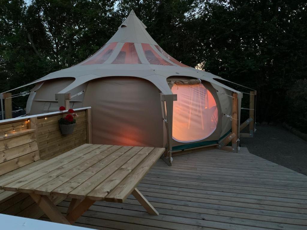 Romantic Luxus Glamping 1 Idestrup Eksteriør billede