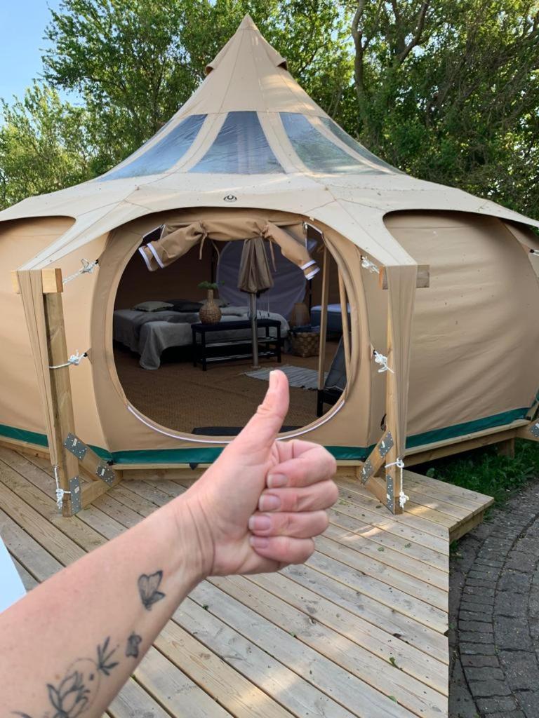 Romantic Luxus Glamping 1 Idestrup Eksteriør billede