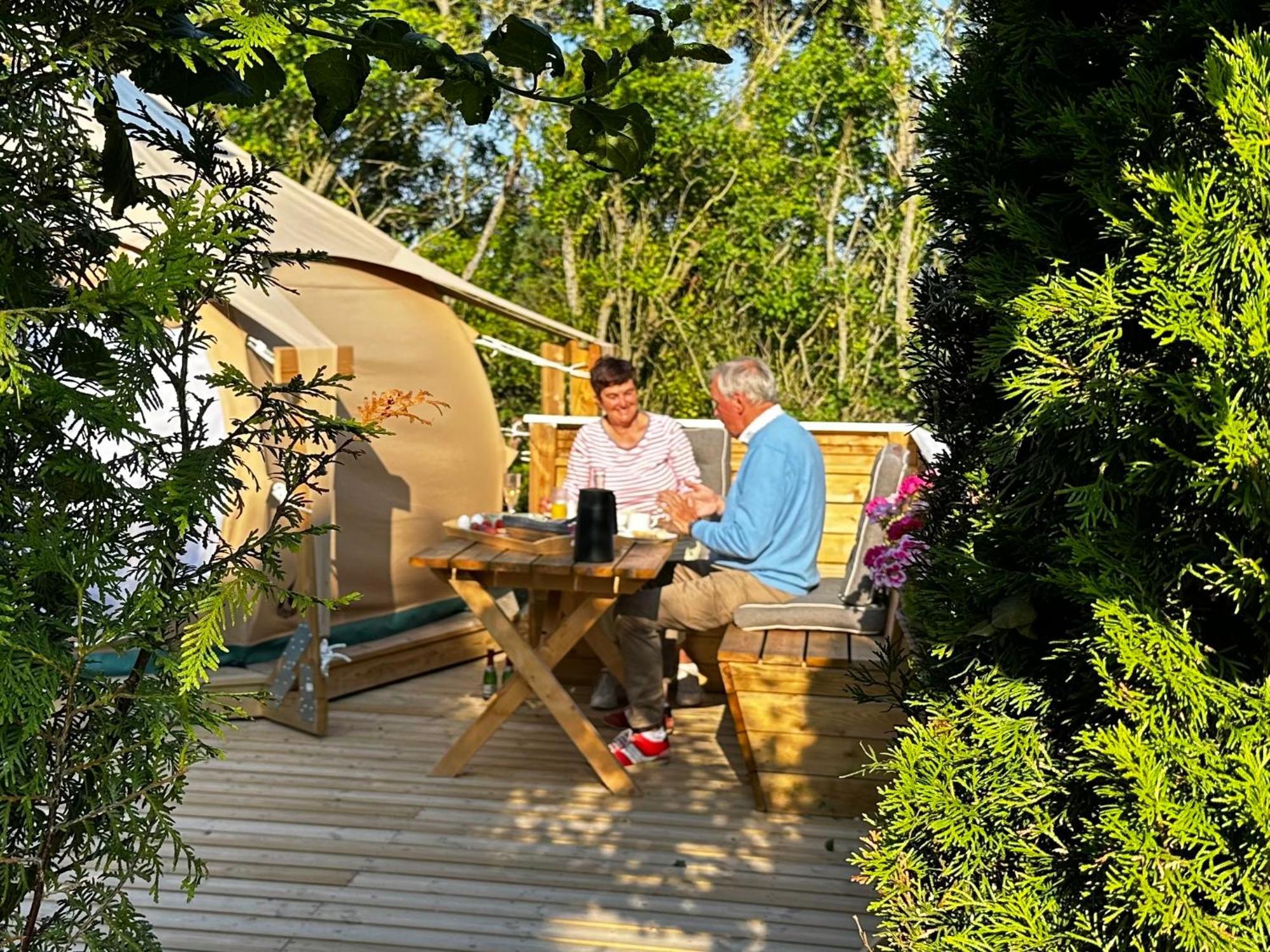 Romantic Luxus Glamping 1 Idestrup Eksteriør billede